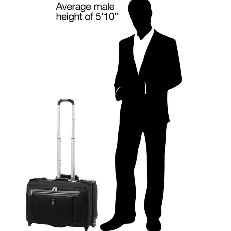 Travelpro Garment Bags|Carry-on Luggage<Platinum Elite Carry-On Rolling Garment Bag Shadow Black
