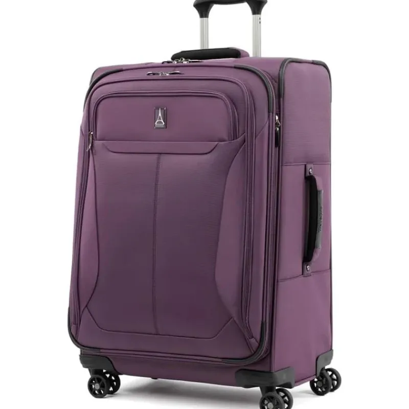 Travelpro Checked<Tourlite 25" Expandable Spinner Purple