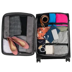 Travelpro Checked<Tourlite 25" Expandable Spinner Purple