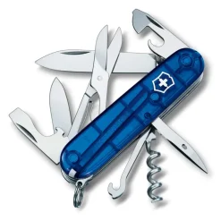 Victorinox Knives<Swiss Army Climber Medium Pocket Knife Sapphire Translucent