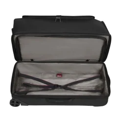 Victorinox Wheeled Duffels|Checked<Swiss Army Crosslight Wheeled Duffel | Altman Luggage Black
