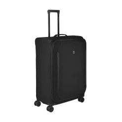 Victorinox Softside|Checked<Swiss Army Crosslight Large Softside Case | Altman Luggage Black