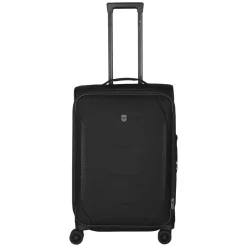 Victorinox Softside|Checked<Swiss Army Crosslight Medium Softside Case | Altman Luggage Black
