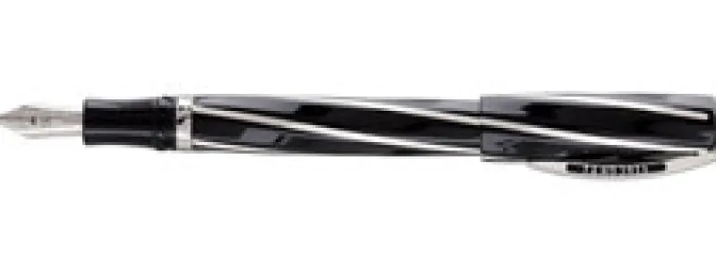 Visconti Fountain<Divina Black Midi Fountain Pen 26702
