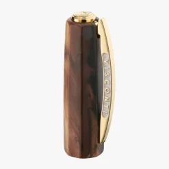 Visconti Rollerball|Felt Tip<Medici Briarwood Yellow Gold Rollerball Pen | Altman Luggage
