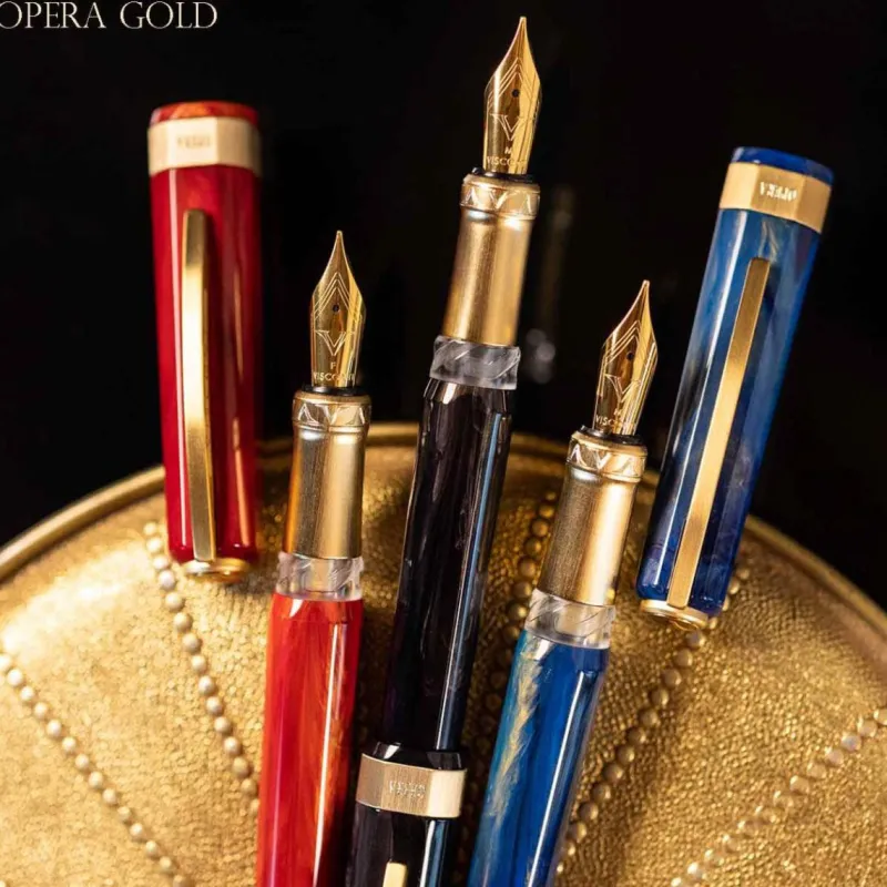 Visconti Fountain<Opera Gold Fountain Pen | Altman Luggage