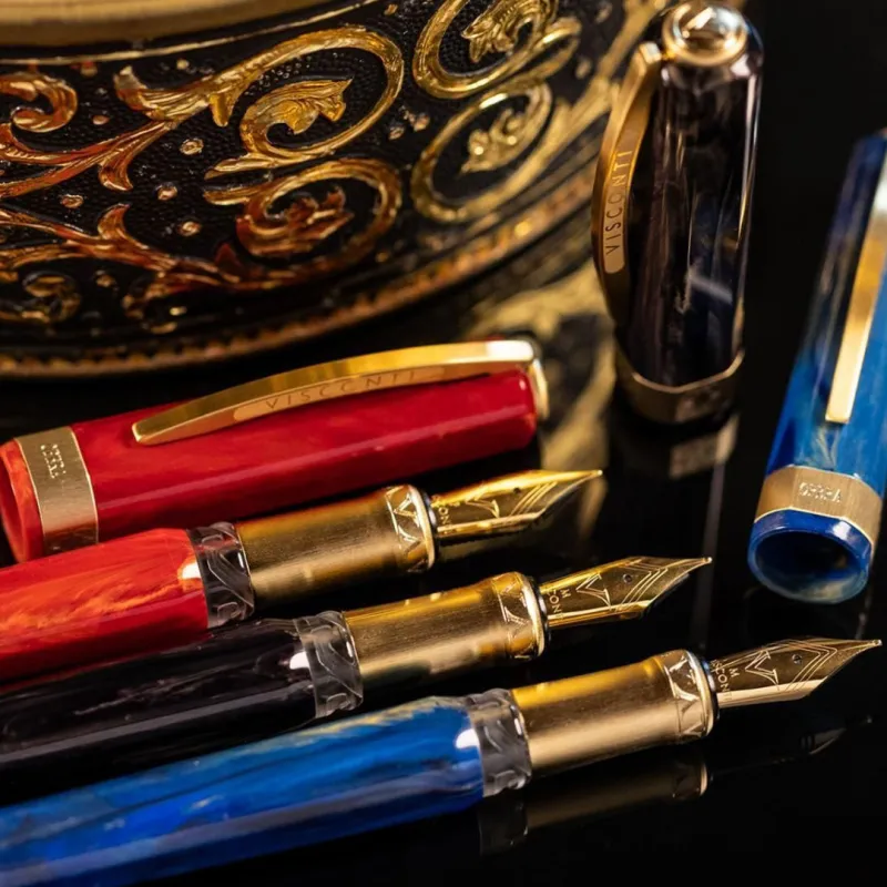Visconti Fountain<Opera Gold Fountain Pen | Altman Luggage