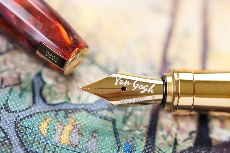 Visconti Fountain<Van Gogh FLOWERING PLUM ORCHARD Fountain Pen | Altman Luggage