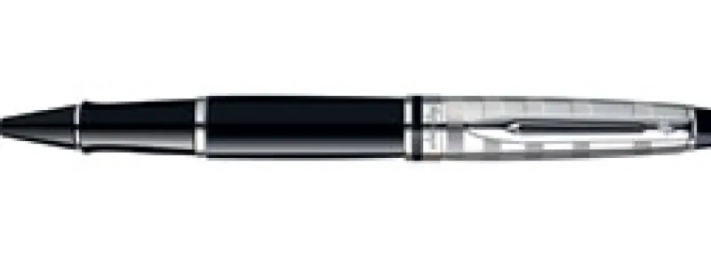 Waterman Rollerball|Felt Tip<Expert Deluxe Black CT Rollerball Pen