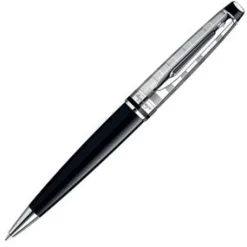 Waterman Ballpoint<Expert Deluxe Black CT Ballpoint Pen