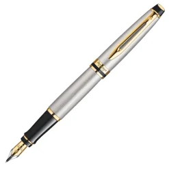 Waterman Fountain<Expert Stainless Steel GT Fountain Pen Fine S0951940