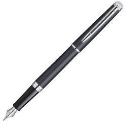 Waterman Fountain<Hemisphere Matte Black CT Fountain Pen