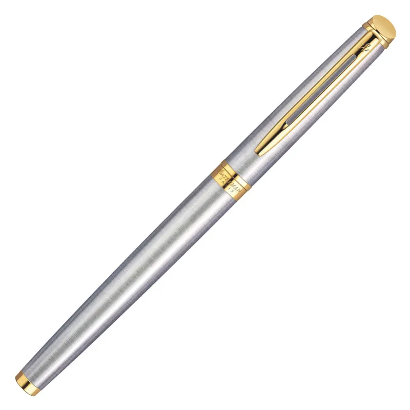Waterman Rollerball|Felt Tip<Hemisphere Stainless Steel GT Rollerball Pen