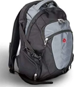 Wenger Portfolios|Backpacks<Swiss Gear SA9275415 Laptop Backpack Grey and Black