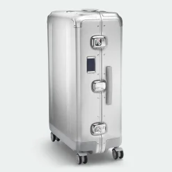 Zero Halliburton Carry-on Luggage<Pursuit Aluminum Medium Travel Case Silver