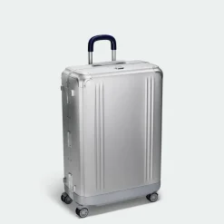 Zero Halliburton Carry-on Luggage<Pursuit Aluminum Medium Travel Case Silver