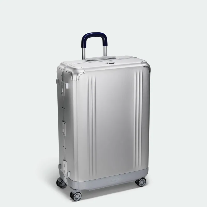 Zero Halliburton Carry-on Luggage<Pursuit Aluminum Medium Travel Case Silver