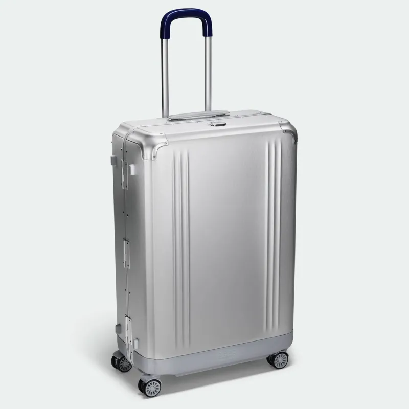 Zero Halliburton Carry-on Luggage<Pursuit Aluminum Medium Travel Case Silver