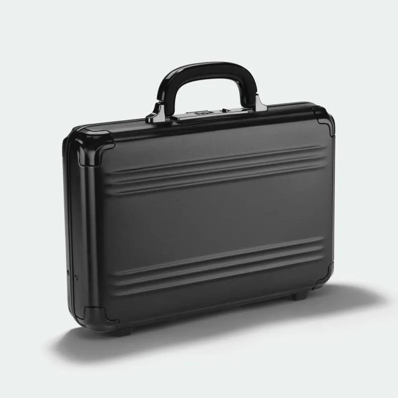 Zero Halliburton Portfolios|Business Cases<Pursuit Aluminum Small Attache Case Black