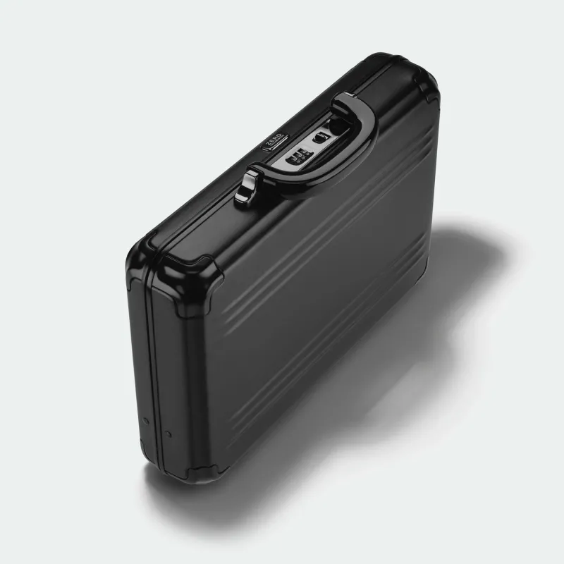 Zero Halliburton Portfolios|Business Cases<Pursuit Aluminum Small Attache Case Black